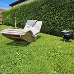 Mooie Bungalow Entree Zwembad In De Zomer Vp009